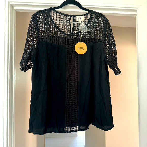 Black BiBi Top - Picture 1 of 3